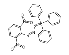 1-Triazene, 1-(2,6-dinitrophenyl)-3-(triphenylphosphoranylidene)- 结构式