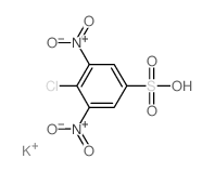 4-氯-3,5-二硝基苯磺酸钾 结构式