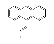 N-(9-蒽亚甲基)甲胺 结构式