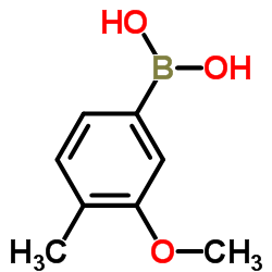 3-甲氧基-4-甲苯硼酸 结构式