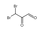 3,3-二溴-2-氧代丙醛 结构式