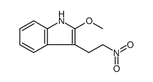 2-甲氧基-3-(2-硝基乙基)-1H-吲哚 结构式