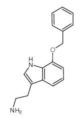 7-苄氧色胺 结构式
