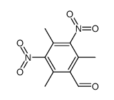 2,4,6-三甲基-3,5-二硝基苯甲醛 结构式