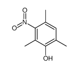 2,4,6-三甲基-3-硝基苯酚 结构式