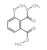 Dimethyl 3-methoxyphthalate 结构式