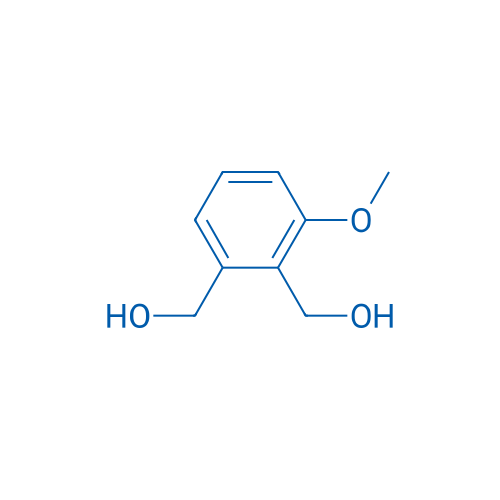 3-methoxy-1,2-bis(hydroxymethyl)benzene 结构式