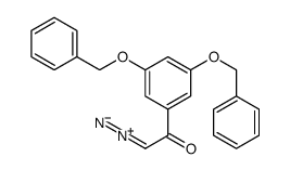 1-[3,5-二(苄氧基)苯基]-2-重氮乙酮 结构式