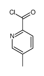 5-甲基-2-吡啶羰酰氯 结构式