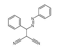 2-(2-苯基偶氮基)-2-(苯甲基)丙二腈 结构式