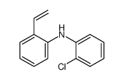 2-氯-N-(2-乙烯基苯基)苯胺 结构式
