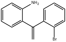 2-[1-(2-溴苯基)乙烯基]苯胺 结构式