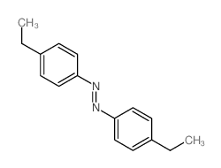 1,2-双(4-乙基苯基)二氮烯 结构式