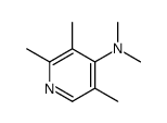 4-Pyridinamine, N,N,2,3,5-pentamethyl- 结构式