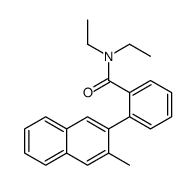 N,N-Diethyl-2-(3-methylnaphthalen-2-yl)benzamide 结构式