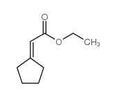 2-亚环戊基乙酸乙酯 结构式