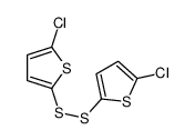 2,2'-二硫代双[5-氯噻吩] 结构式