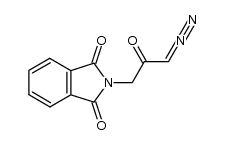 1-diazonio-3-(1,3-dioxoisoindol-2-yl)prop-1-en-2-olate 结构式