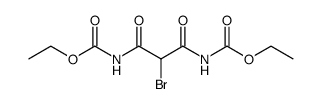 Carbamic acid, (bromomalonyl)bis-, diethyl ester 结构式