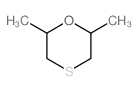 2,6-二甲基-1,4-氧硫杂环己烷 结构式