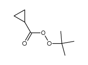 环丙烷过氧羧酸-1,1-二甲基乙酯 结构式