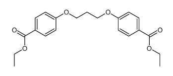 4,4'-[1,3-丙二基双(氧基)]二苯甲酸二乙酯 结构式