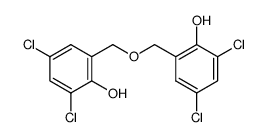 o-Cresol, α,α'-oxybis[4,6-dichloro- (4CI) 结构式