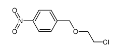 Benzene, 1-[(2-chloroethoxy)methyl]-4-nitro- 结构式