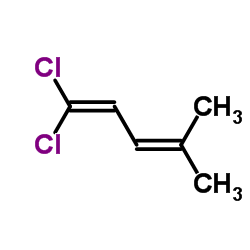 1,1-二氯-4-甲基-1,3-戊二烯 结构式