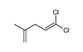 1,1-二氯-4-甲基-1,4-戊二烯 结构式