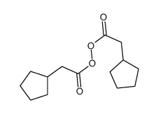Peroxide, bis(cyclopentylacetyl) (6CI,8CI,9CI) 结构式
