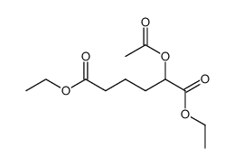 2-乙酰氧基己二酸二乙酯 结构式