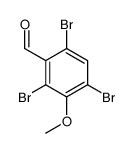 2,4,6-三溴-3-甲氧基苯甲醛 结构式