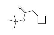 环丁基乙酸叔丁酯 结构式
