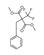 Propanedioic acid, (phenylmethyl)(trifluoromethyl)-, dimethyl ester (9CI) 结构式