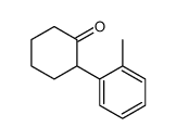 2-(2-甲基苯基)环己酮 结构式