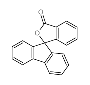 螺[9H-芴-9,1'(3'H)-异苯并呋喃]-3'-酮 结构式
