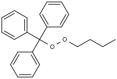丁基三苯甲基过氧化物 结构式