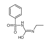 N-[(乙氨基)羰基]苯磺酰胺 结构式