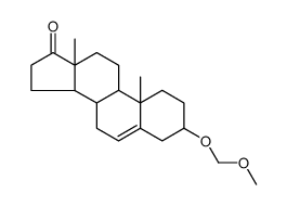 3beta-(methoxymethoxy)androst-5-en-17-one 结构式