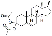 17-甲基雄甾-5-烯-(3β,17β)-二醇二乙酸酯 结构式