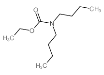 N,N-二丁基氨基甲酸乙酯 结构式