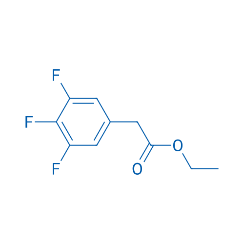 (3,4,5-Trifluorophenyl)acetic acid ethyl ester 结构式