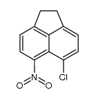 5-氯-1,2-二氢-6-硝基苊烯 结构式