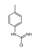 N-(4-甲基苯基)氯甲脒 结构式