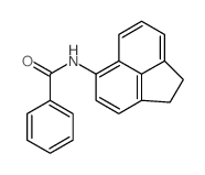 Benzamide,N-(1,2-dihydro-5-acenaphthylenyl)- 结构式