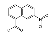 7-硝基-1-萘甲酸 结构式