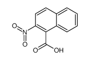 2-硝基-1-萘甲酸 结构式