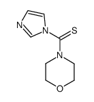 Morpholine, 4-(1H-imidazol-1-ylthioxomethyl)- 结构式