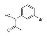 N-(3-溴苯基)-N-羟基乙酰胺 结构式